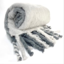 ROCK mohair blanket 130x180