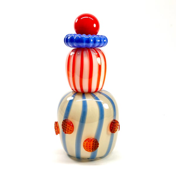 BUFFOON red/blue/beige